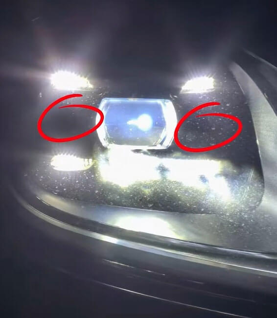 2018 2019 2020 2021 2022 2023 year Porsche Cayenne low beam repair kits
