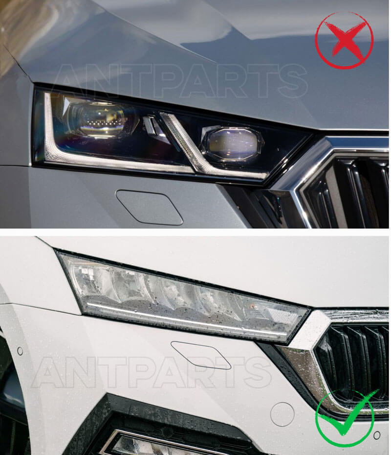 5E3941645 Skoda Octavia IV front headlight led daytime running light DRL repair module