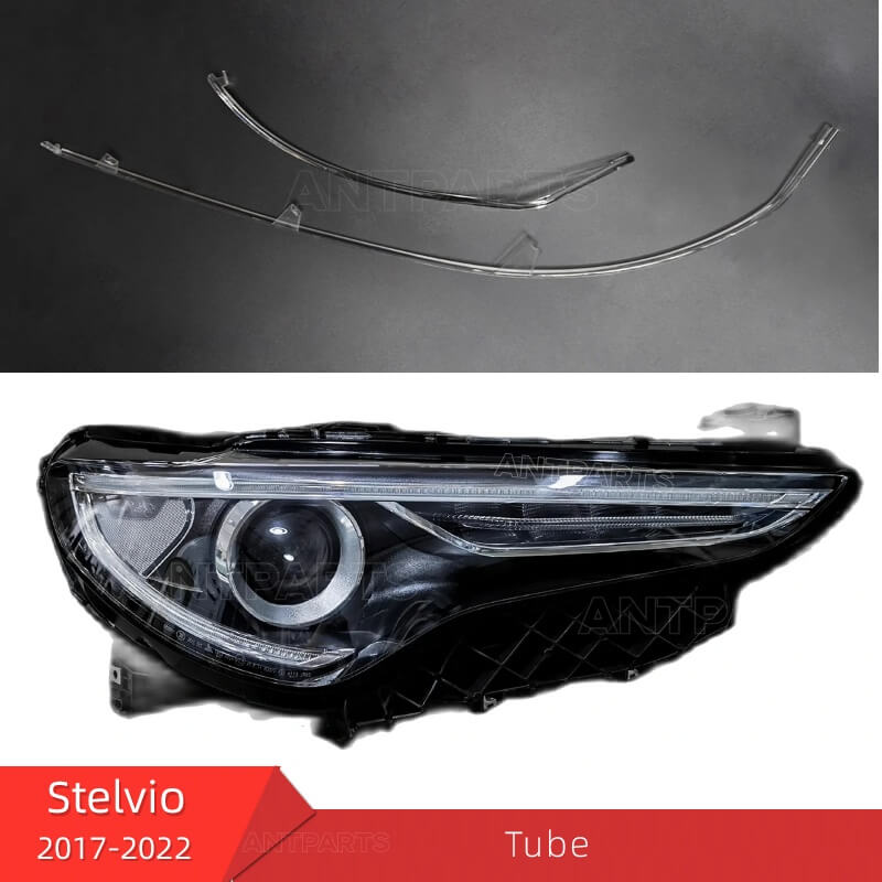 Alfa Romeo Giulia Stelvio DRL tube front headlight daytime running light guide strip pipe