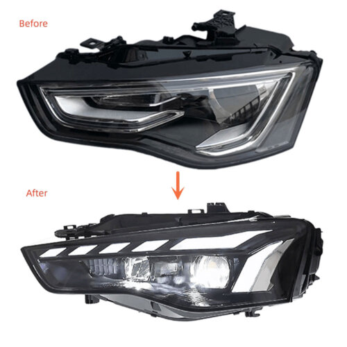 Audi A5 2012-2016 headlight update to RS5 2023 lastest appearance model