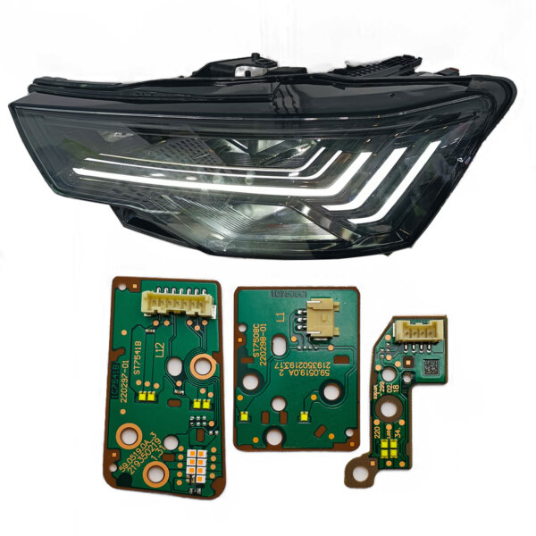 Audi A6 C8 matrix led headlight daytime running light DRL module turn signal chip board repair kits 2019-2023