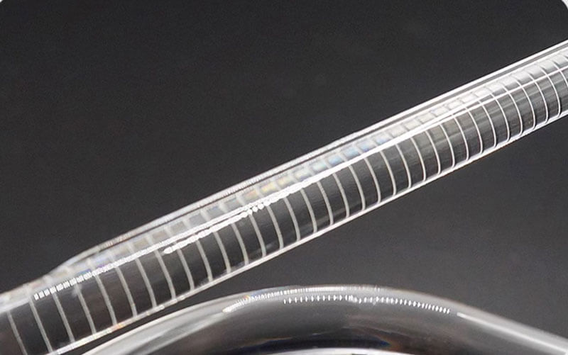 Audi A8 S8 4H xenon headlight daytime running light tube guide strip