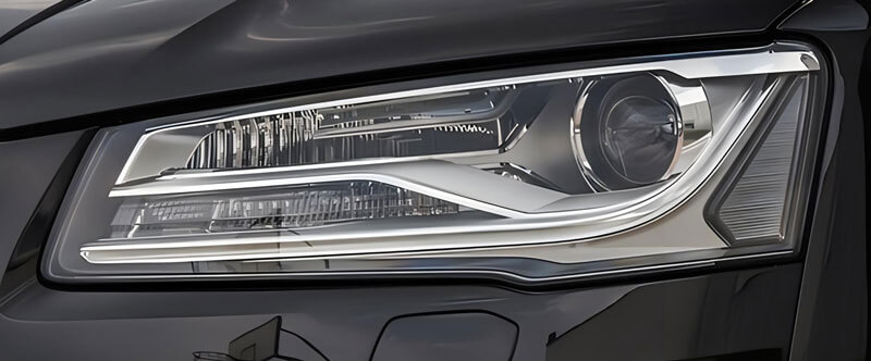 Audi A8 xenon headlight