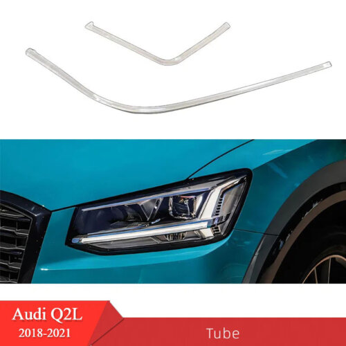 Audi Q2L front headlight DRL tube strip daytime running light guide circle repair kits 2018 2019 2020 2021 model