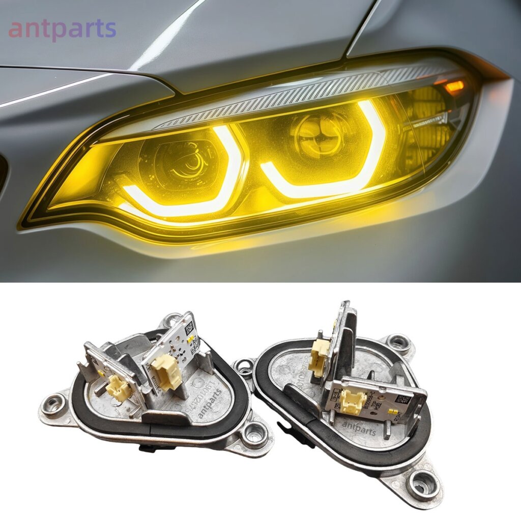 BMW M2 F22 F23 CSL yellow LED DRL module daytime running light