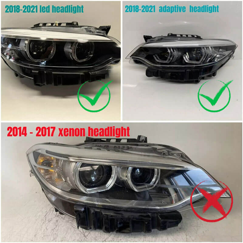BMW 2 Series M2 F22 F23 F87 CSL style yellow DRL module