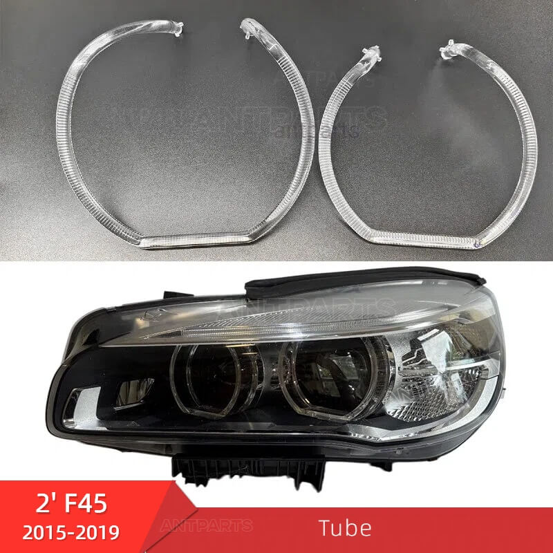 BMW 2 series F45 DRL tube front headlight daytime running light guide halo ring 2015-2019