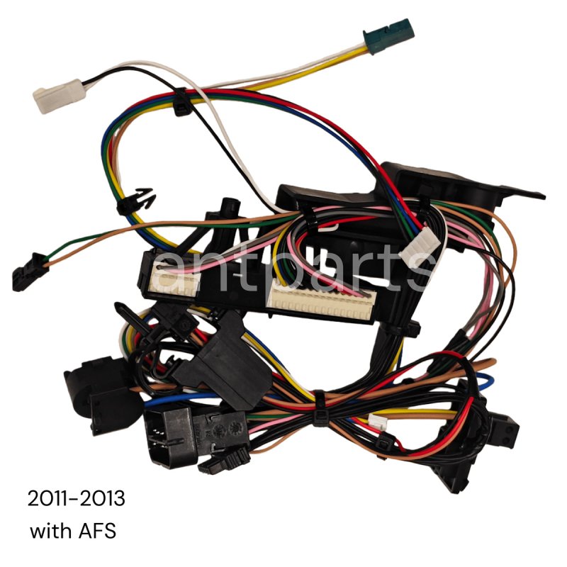 BMW 5 Series F10 F11 F18 headlight wiring harness with AFS 2011 2012 2013 year