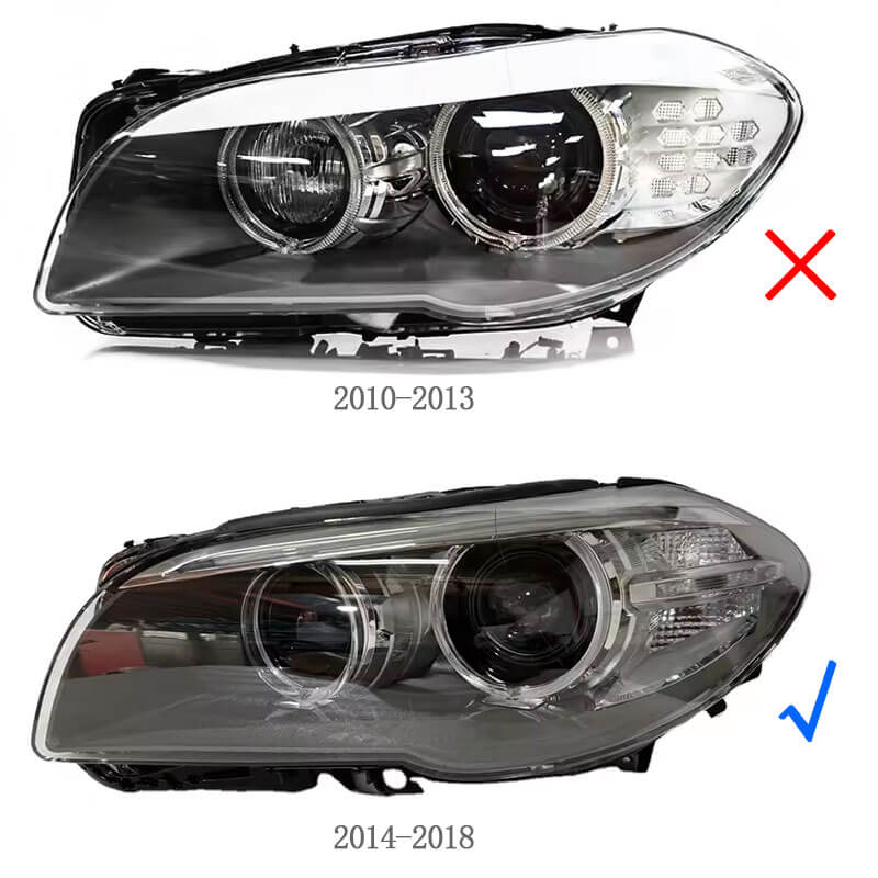 BMW 5 Series F10 F18 front headlight 2014-2018