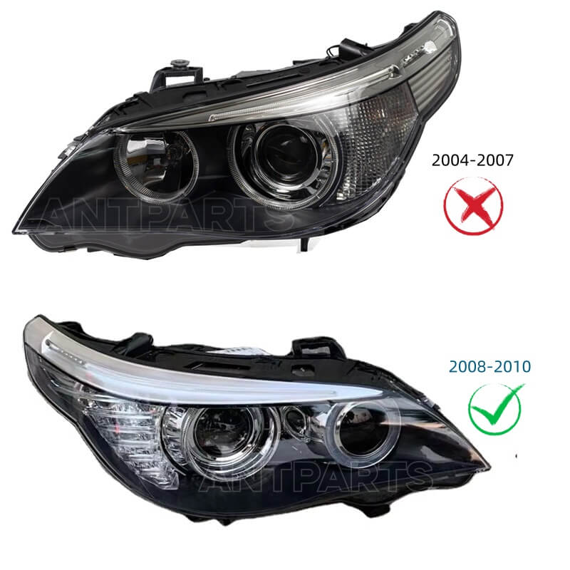 BMW 5 series E60 E61 headlight