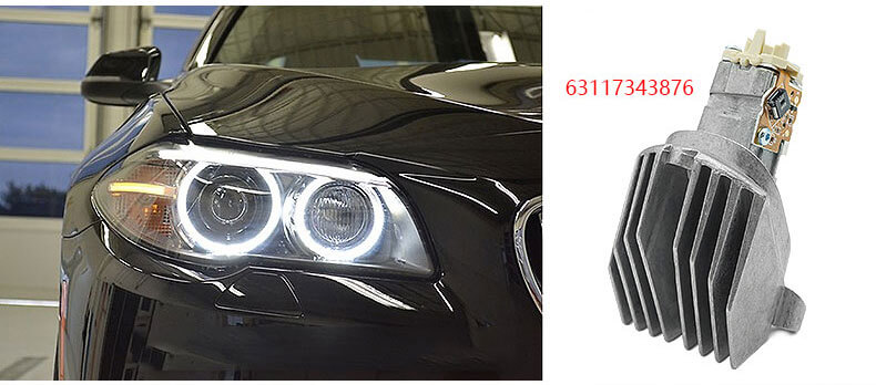 BMW 5 series F10 F11 front headlight drl 63117343876