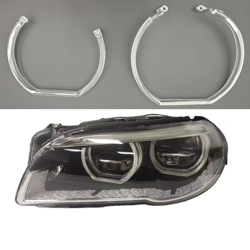 BMW 5 series F10 F18 full led headlight DRL tube daytime running light ring guide strip 2014-2017