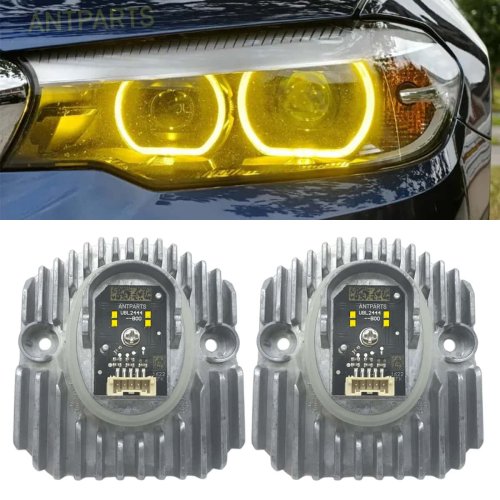 BMW 5 series G30 G31 G32 G38 F90 M5 CSL yellow daytime running light DRL module 2018 2019 2020 year