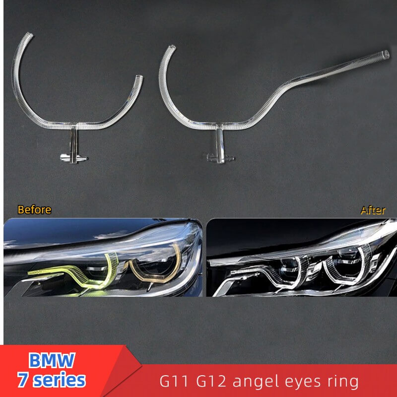 BMW 7 series G11 G12 angel eyes ring daytime running light tube strip guide circle
