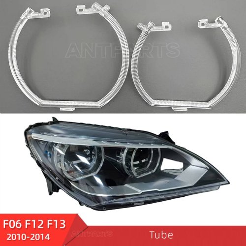 BMW F06 F12 F13 DRL tube daytime runniung light guide strip angel eyes halo ring 2010-2014
