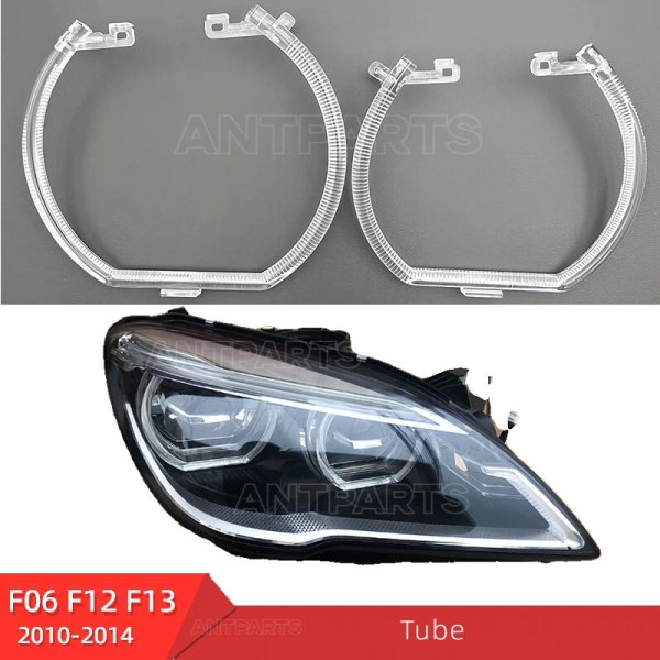 BMW F06 F12 F13 DRL tube daytime runniung light guide strip angel eyes halo ring 2010-2014