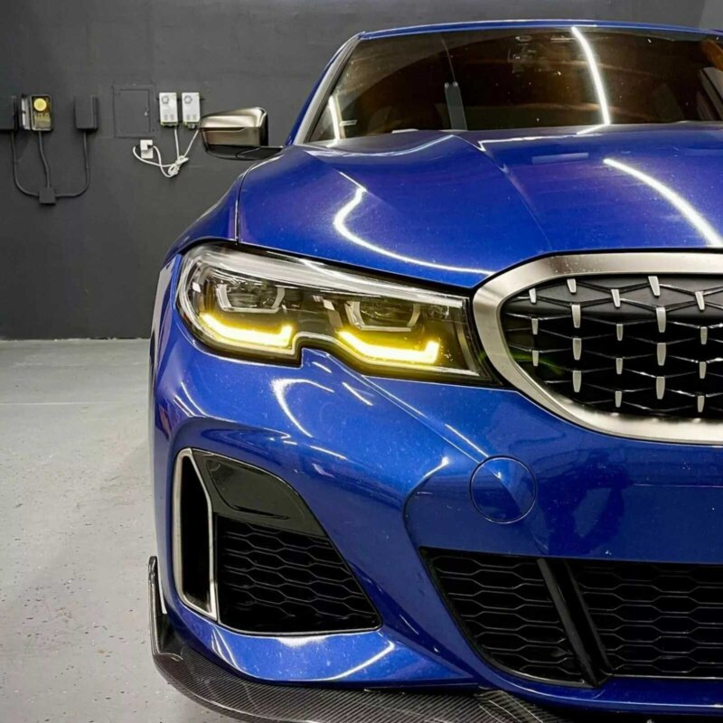 BMW G20 G21 G28 led headlight CSL yellow LED daytime running light DRL module