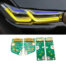 BMW G30 G38 golden yellow led daytime running light DRL module 23508301 23508302