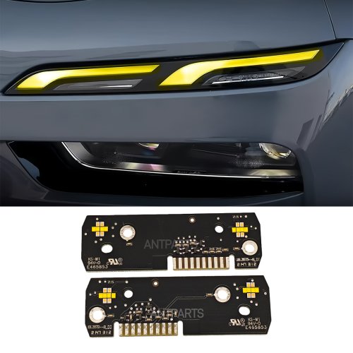 BMW G70 i7 735Li 740Li CSL yellow daytime running light LED DRL module board 2023-2025