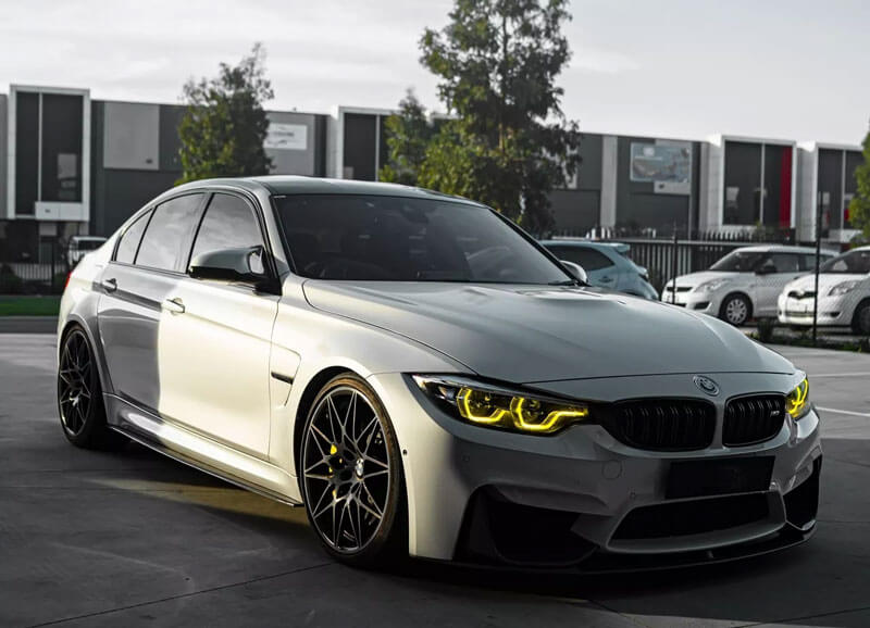 BMW M3 M4 F32 F36 CSL yellow LED daytime running light DRL module
