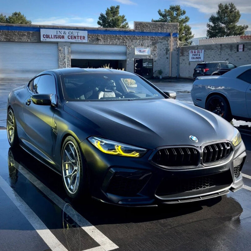 BMW M8 G14 G15 G16 F91 F92 F93 840i CSL yellow LED daytime running light DRL
