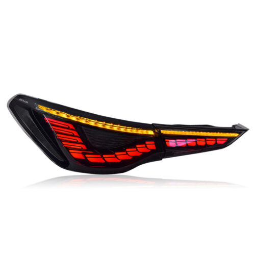 BMW New 4 Series Dragon Scale LED Tail Lights Dynamic Scanning Running Lights Streamer Turn Lights 2