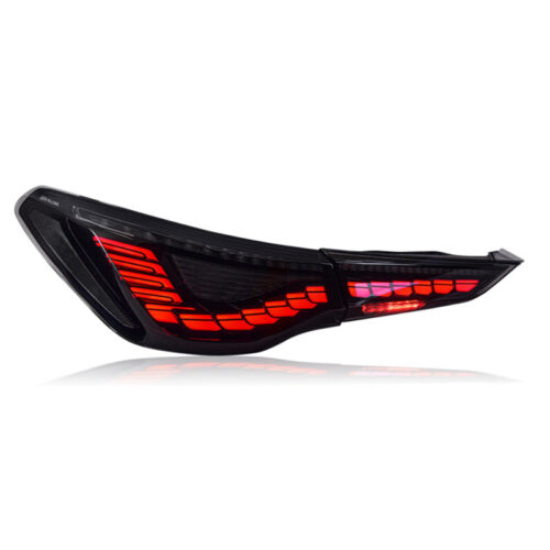 BMW New 4 Series Dragon Scale LED Tail Lights Dynamic Scanning Running Lights Streamer Turn Lights