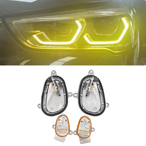 BMW X1 F48 F49 CSL yellow DRL module daytime running lights 2019-2022