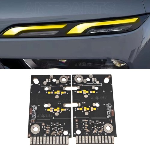BMW X7 G07 CSL lemon yellow LED daytime running light DRL module chip board 2023 2023 2025 year