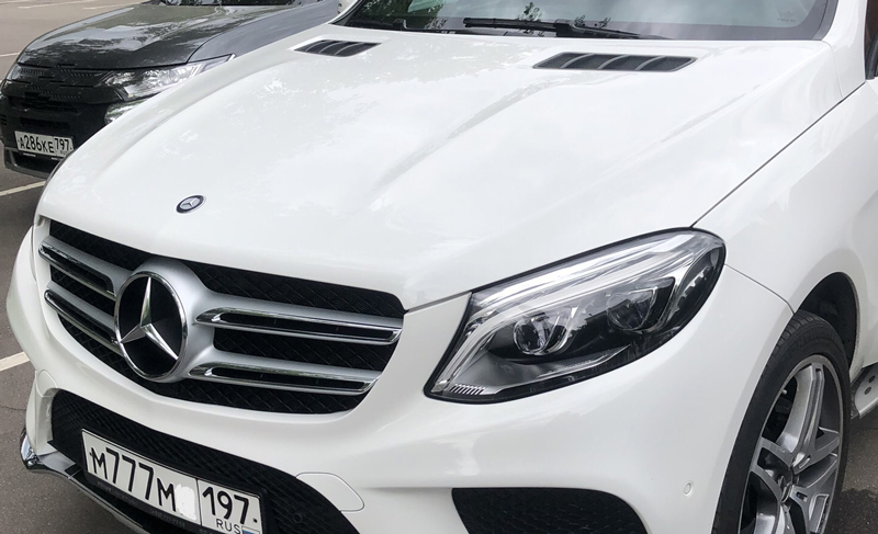 Benz GLE166 with MULTIBEAM headlight 2015-2018