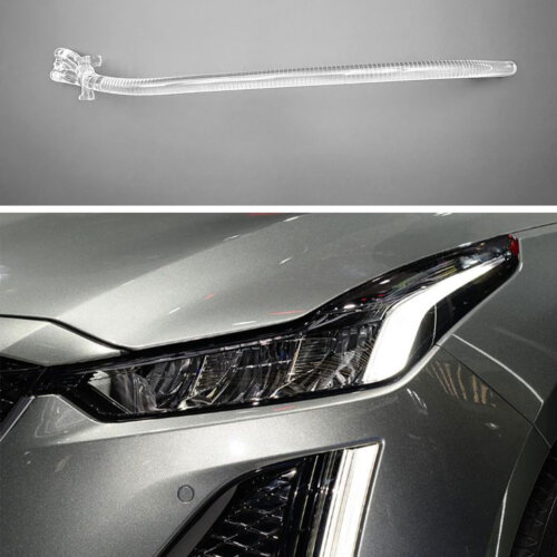 Cadillac CT5 front headlight DRL tube strip daytime running light guide pipe
