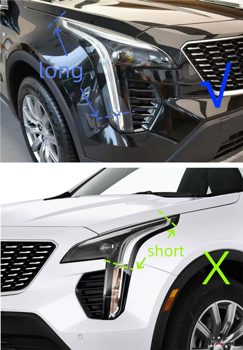 Cadillac XT4 LED daytime running light DRL turn signal module repair kit