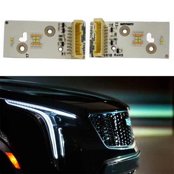 Cadillac XT4 front headlight daytime running light DRL turn signal module