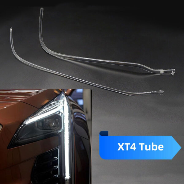 Cadillac XT4 full led headlight DRL tube strip daytime running light guide circle repair kits