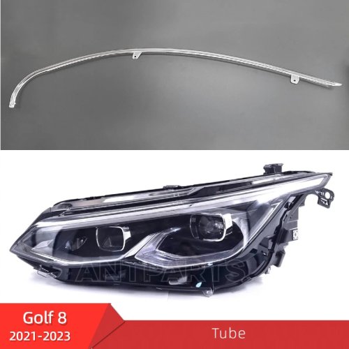 Golf 8 headlight DRL tube strip daytime running light guide circle pipe