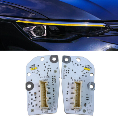 Golf MK8.5 IQ headlight CSL yellow DRL module led daytime running light