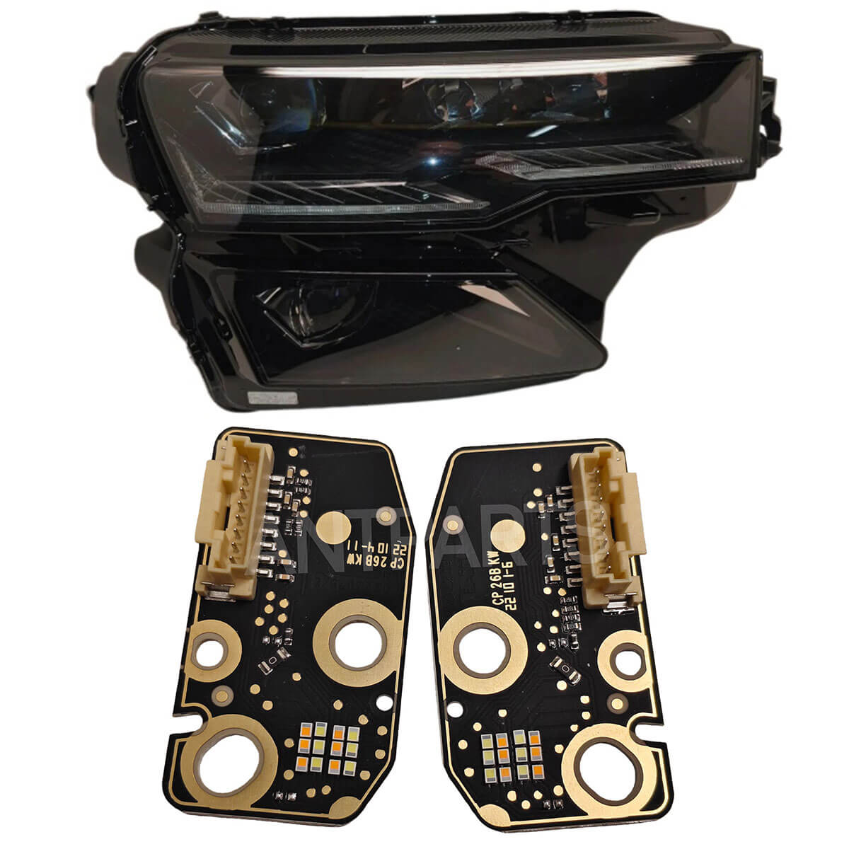 Karoq LED daytime running lights DRL module turn signal 2023 2024 2025 2026 year
