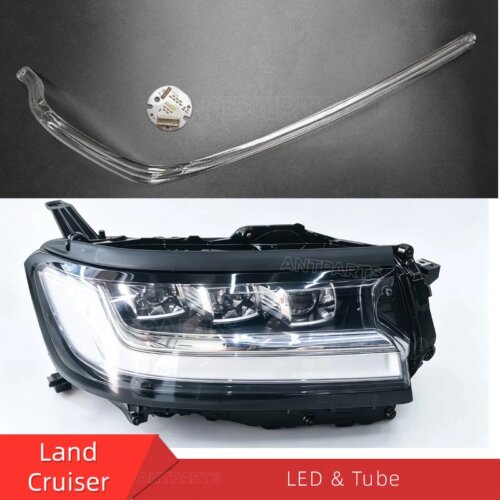 Land Cruiser headlight DRL tube LED daytime running light guide pipe