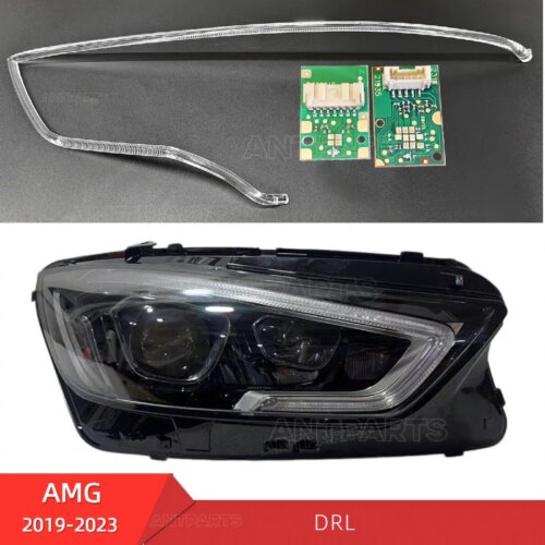 Mercedes Benz AMG GT50 GT53 GT63 DRL tube LED daytime running light guide pipe repair
