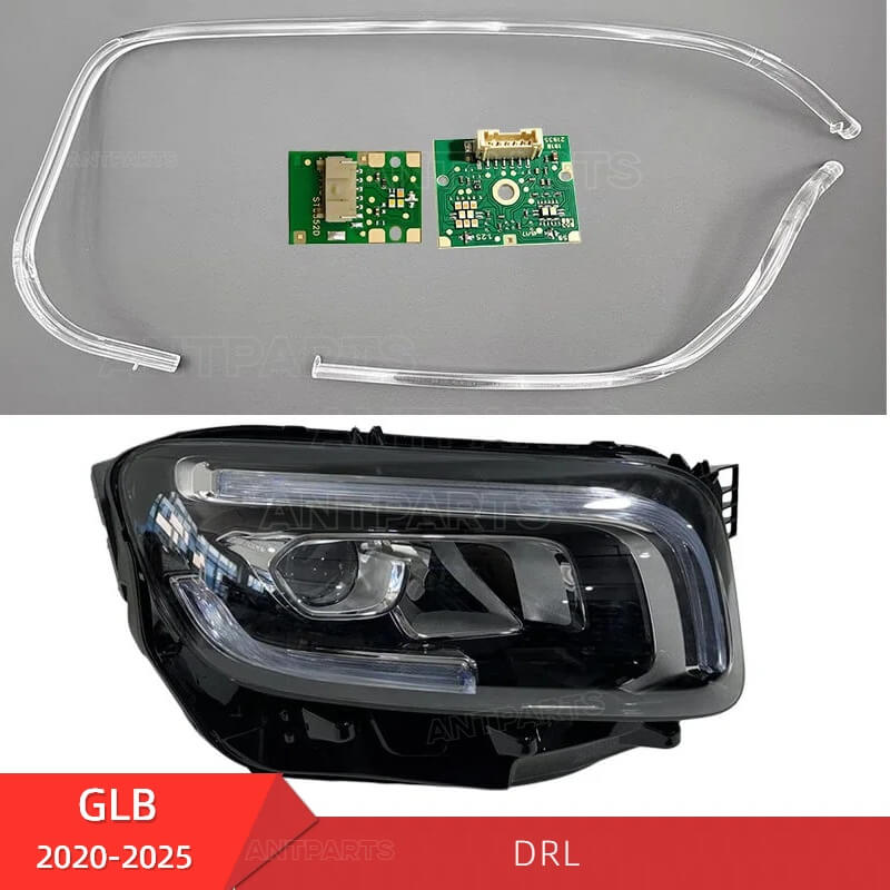 Mercedes Benz GLB W247 X247 DRL tube LED daytime running light guide pipe