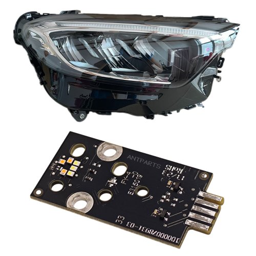 Mercedes Benz GLC W254 led daytime running light headlight DRL module turn signal 2023-2026