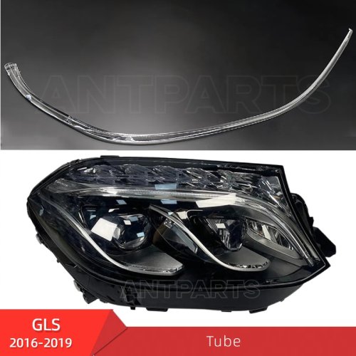 Mercedes Benz GLS300 GLS400 W166 headlight daytime running light tube DRL guide 2016-2019