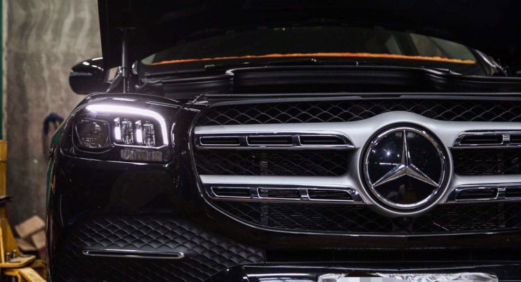 Mercedes-Benz GLS400 GLS450 front headlight LED daytime running light DRL module repair kits