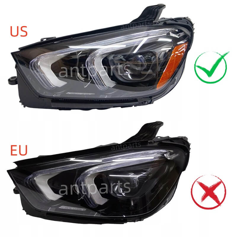 Mercedes-Benz US GLE W167 GLE300 GLE350 GLE400 GLE450 headlight