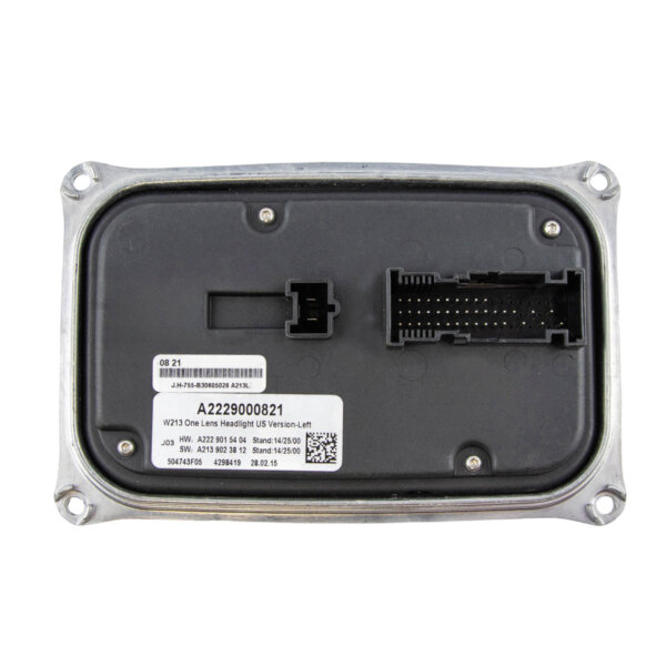 Mercedes Benz US W213 font headllight control module ballast A2229000821 left side