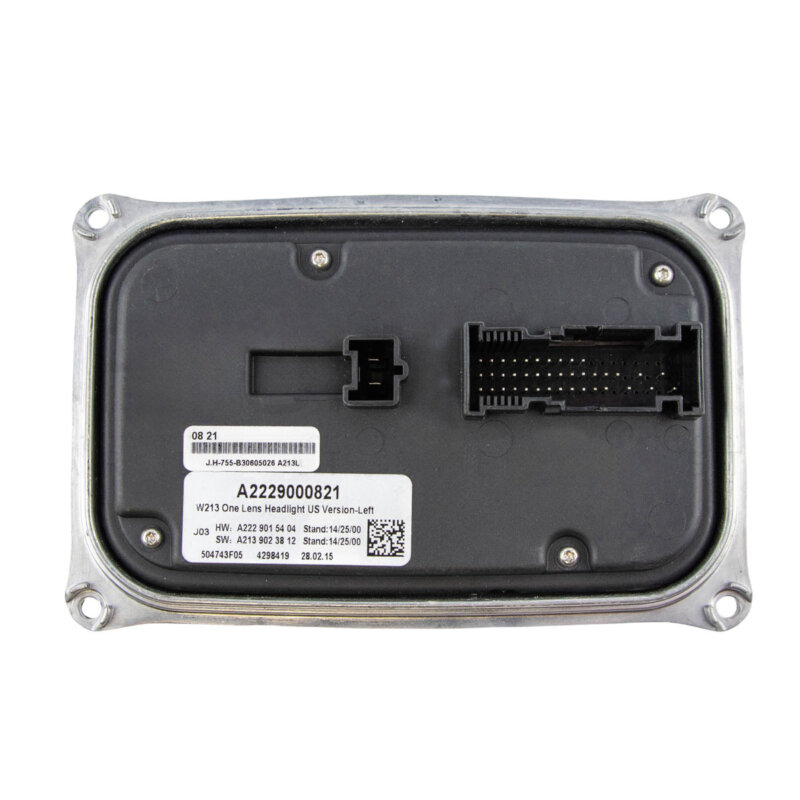 Mercedes Benz US W213 font headllight control module ballast A2229000821 left side