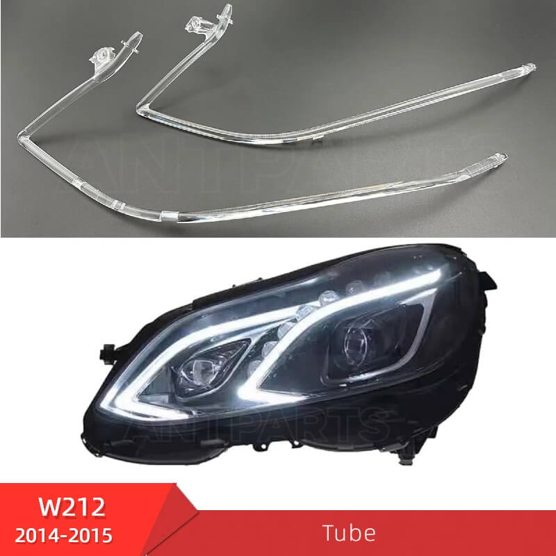 Mercedes Benz W212 headlight DRL tube daytime running light guide piple 2014-2015