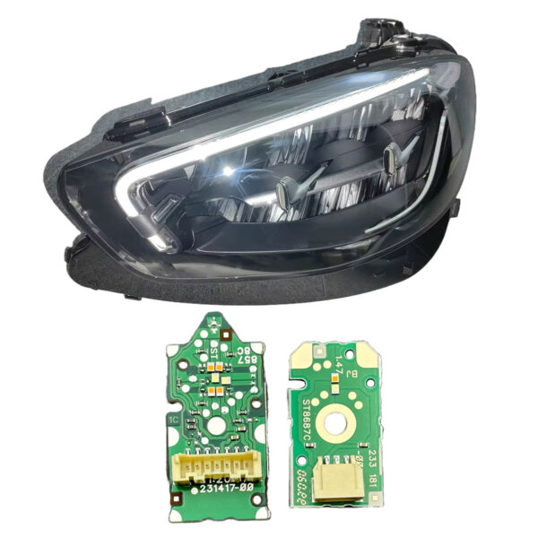 Mercedes-Benz W213 E300 E350 headlight LED daytime running light turn signal module repair kits 2021 2022 2023