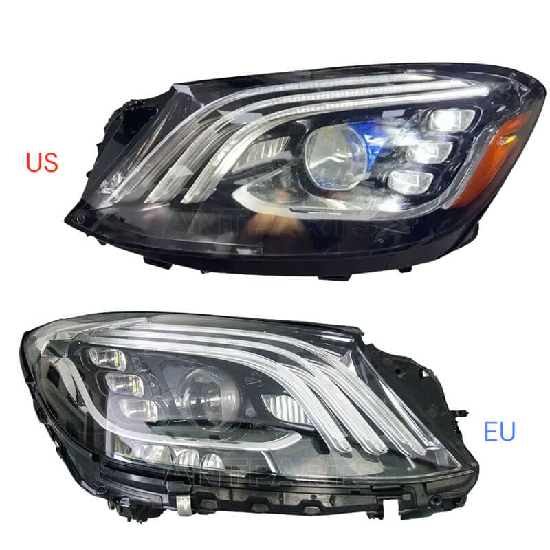 Mercedes-Benz W222 front headlight