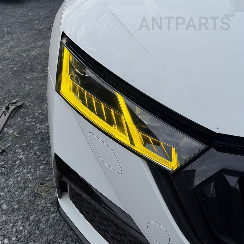 Octavia CSL yellow led daytime running light DRL module